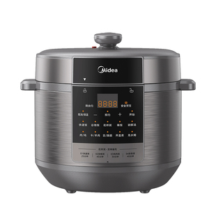 美的电压力锅8L大容量家用商用多功能智能电高压锅新款智能煮饭煲