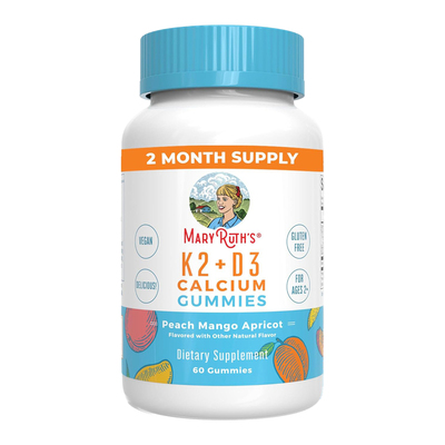 美国MaryRuth儿童K2D3钙软糖3岁+