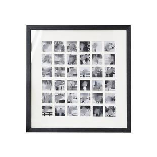 以琳画框照片墙100宫格纪念求婚礼品相框48百喜图定制油画棒画框