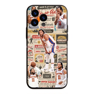 适用于苹果17/16/15pro/14plus篮球明星布伦森手机壳美式复古iPhone12pm/11尼克斯队篮球周边液态硅胶Air