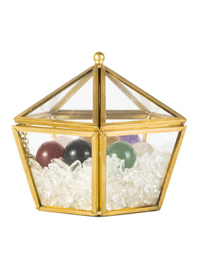 灵机生活馆七星阵水晶消磁