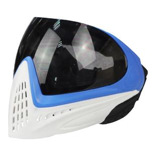 FMA F1单层双层彩蛋防雾防护面罩 军迷水蛋全脸防护面罩 高强度