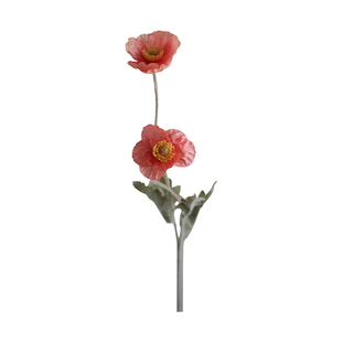 高级感逼真轻奢高端虞美人仿真花假花客厅餐桌插花花束家居饰品