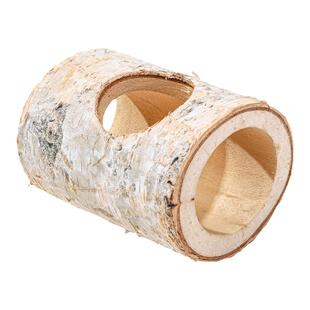 仓鼠桦木树洞隧道仓鼠造景用品小宠洞穴金丝熊花枝鼠躲避木屋通道