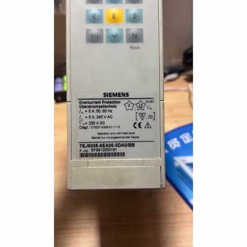 询价-综合过流保护继电器7SJ60056EA000DA0可维修