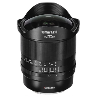 七工匠10mmF2.8 超广角鱼眼镜头 适用索尼E佳能R尼康Z松下s5L卡口