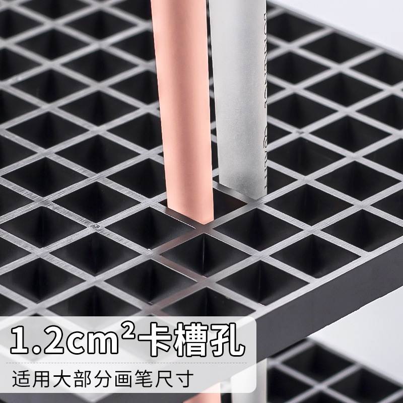 创意笔架美术绘图桌面收纳展示油画专用挂笔架毛画笔可笔拆水彩