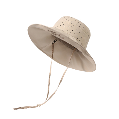 CACUSS法式波点大檐防晒遮阳帽女