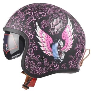 美国VEGA进口哈雷复古摩托车头盔男女士个性3C覆式半盔四季通用