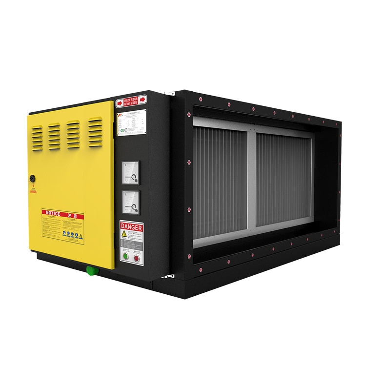 跨境工业高效型静电式双电场油烟净化器餐饮饭店厨房商用油烟机