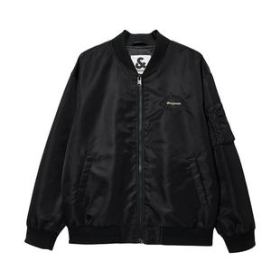 绫致杰克琼斯春季夹克外套上衣宽松棒球领字母刺绣马时尚百搭潮