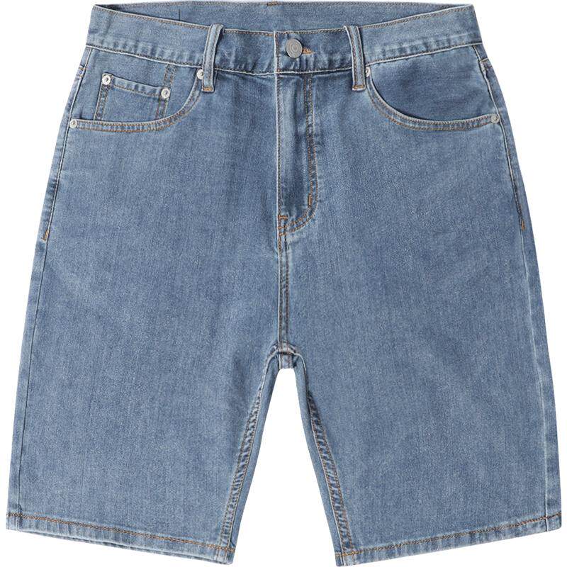 XOFO拉链短裤冰氧吧面料夏季