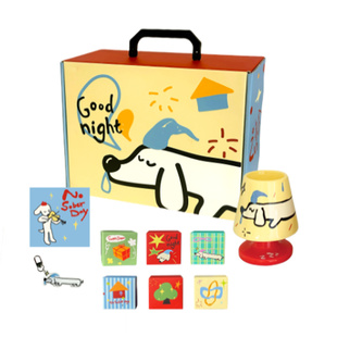 量子猜想原创小狗台灯香薰蜡烛陶瓷礼盒小众生日礼物送女生情人节