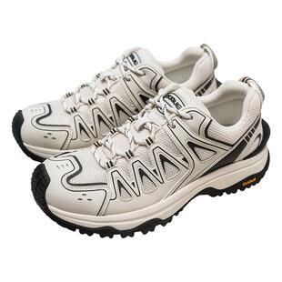 古雀Guque情侣防滑越野跑步鞋男潮厚底轻便防水鞋户外徒步登山鞋