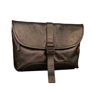 鹿师傅牛皮包包男士斜挎包2025新款真皮单肩包通勤邮差包挎包男