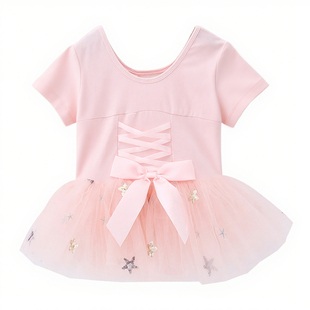 芭蕾舞裙儿童舞蹈服女长袖体操练功服女童秋冬季幼儿跳舞中国舞服