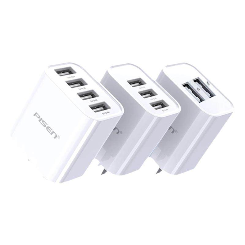 品胜充电器多口usb插头18W快充六口插座适用苹果16/17华为小米安卓iPhone14手机20W双口typec多孔5v