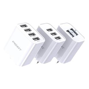 品胜充电器多口usb插头18W快充六口插座适用苹果16/17华为小米安卓iPhone14手机20W双口typec多孔5v2a充电头