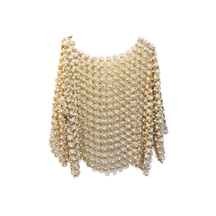 韩国蕾丝钉珠名媛气质金丝花朵镂空罩衫洋气T恤短款上衣甜美新款