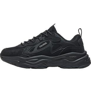 骆驼星驰休闲鞋男款2025冬季新款男鞋透气显高老爹鞋男士休闲鞋子