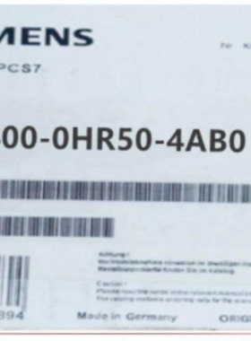 议价6ES7400-0HR50-4AB0西门子 S7-400原装新CPU6ES74000HR504AB0