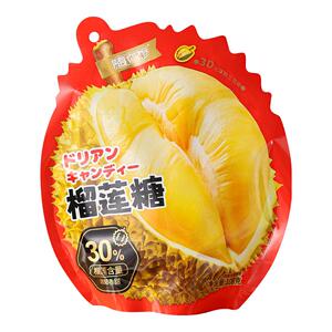 随你想榴莲糖3D包装造型