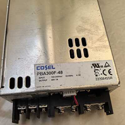 日本科索COSELPBA300F48开关电源实物拍摄