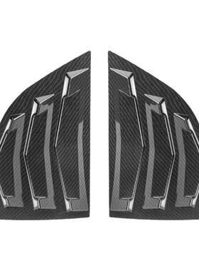 适用于新飞度14-18款后侧百叶窗GK5改装后三角车窗装饰框扰流板