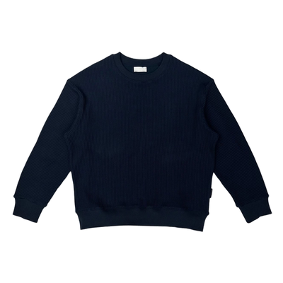 SKYROCKET净色加绒毛织衫