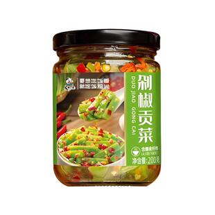 饭扫光剁椒贡菜脆嫩爽口下饭神器200g