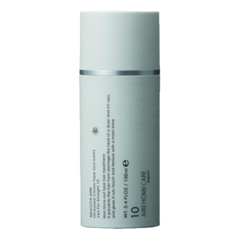 日本直邮mucotaAURE10护发造型乳100g直发顺滑苹果香修复受损发质