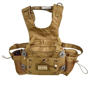 德毅营 战术背包 三用腰包斜挎包 单肩包 户外运动登山包骑行背包