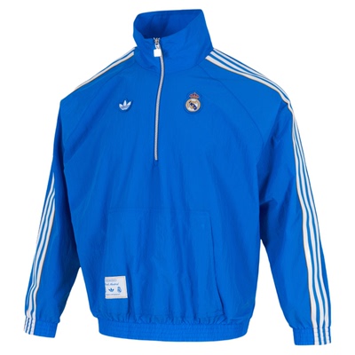 阿迪达斯三叶草皇马卫衣男款