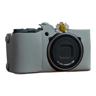 cam-in GR理光GR2相机保护套手工牛皮复古GR1真皮套相机包便携