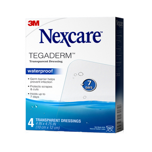 3M剖腹产防水贴医用术后伤口透明敷料敷贴无菌防水贴游泳洗澡伤口