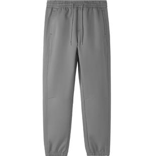 HLA/海澜之家亦心即为抽绳加厚休闲裤25秋冬季新款锥形卫裤子男士