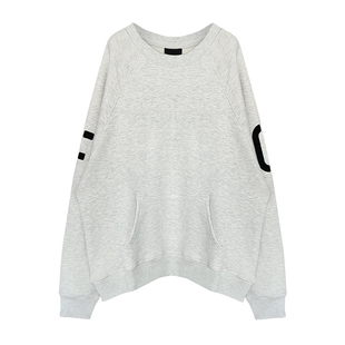 Fear of God FOG第七季FG植绒字母印花高街宽松美式休闲流行卫衣