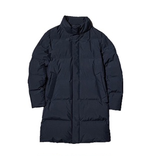 25冬季新款男装无缝羽绒大衣/外套连帽羽绒服中长款90鸭绒478280