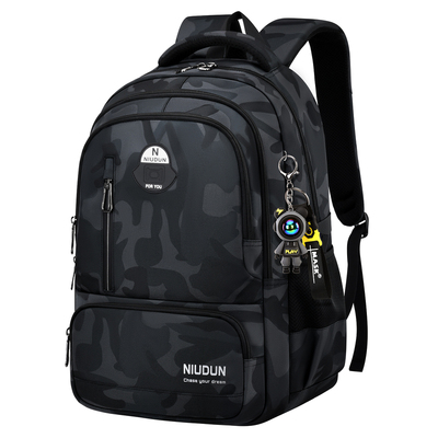 (送挂饰)初高中生书包男女大容量