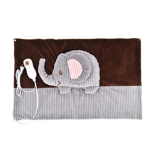 暖腿电热毯午睡暖身毯办公室盖腿发热垫取暖神器发热披肩护膝毯子