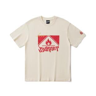 BURNIN*【情人节限定】玫瑰方片短袖T恤男女街头宽松休闲上衣国潮