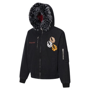 AFGK×乐透人生GT:即刻入戏 可拆卸毛领座山雕男女外套棉衣服男女