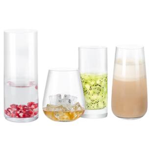 winestar水杯啤酒杯奥地利进口水晶玻璃杯牛奶杯家用饮料果汁杯