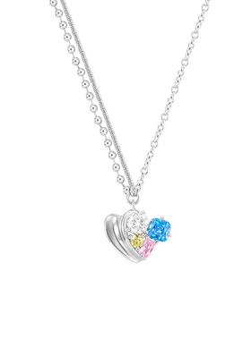 mfow爱心项链女原创设计