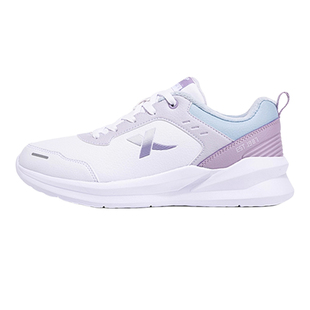 特步运动鞋女冬季2025新款皮面小白鞋官方旗舰店女款正品跑步鞋子