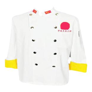 秋冬四季长袖七分袖烹饪大师工作服厨房餐饮酒店工装厨师行政总厨