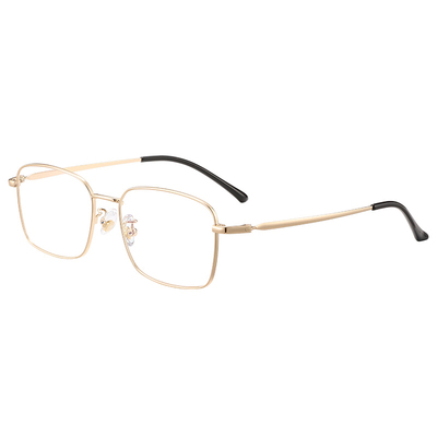 超轻纯钛近视眼镜男款