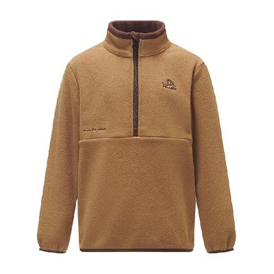 伯希和儿童户外亲肤抓绒衣