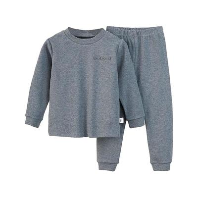 波波龙秋冬男女童棉氨内衣套装