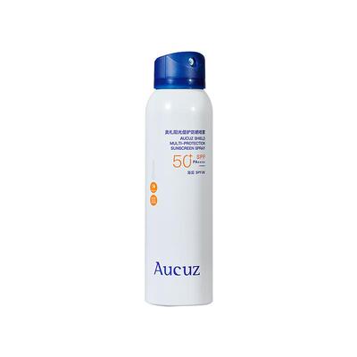 Aucuz奥札清爽小白喷防晒喷雾户外通勤清爽不油腻防水防汗SPF50